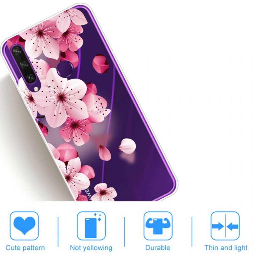 Hoesje voor Huawei Y6p Premium Bloemen