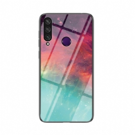 Hoesje voor Huawei Y6p Premium Kleuren Gehard Glas