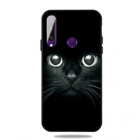 Telefoonhoesje voor Huawei Y6p Kattenogen