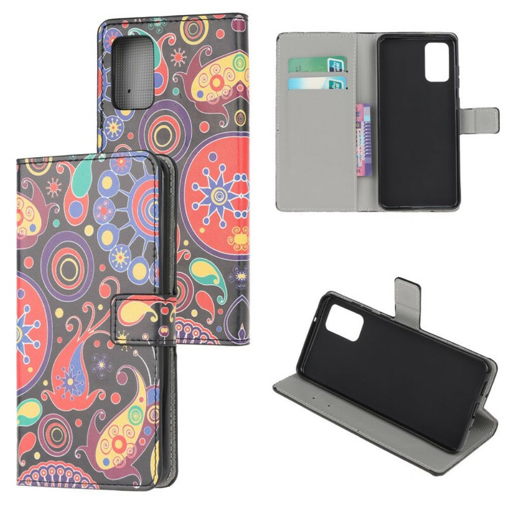 Flip Case voor Samsung Galaxy Note 20 Galaxy Tekeningen