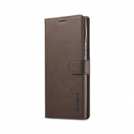 Folio-hoesje voor Samsung Galaxy Note 20 Lc.imeeke Leereffect