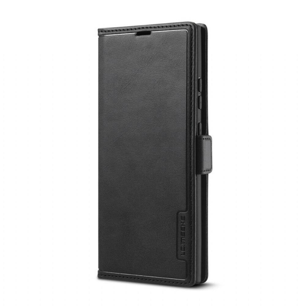 Folio-hoesje voor Samsung Galaxy Note 20 Lc.imeeke Retro Leereffect