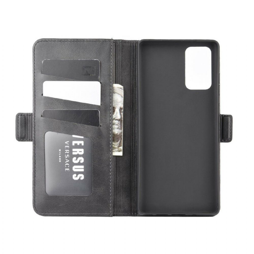 Folio-hoesje voor Samsung Galaxy Note 20 Magnetische Sluiting