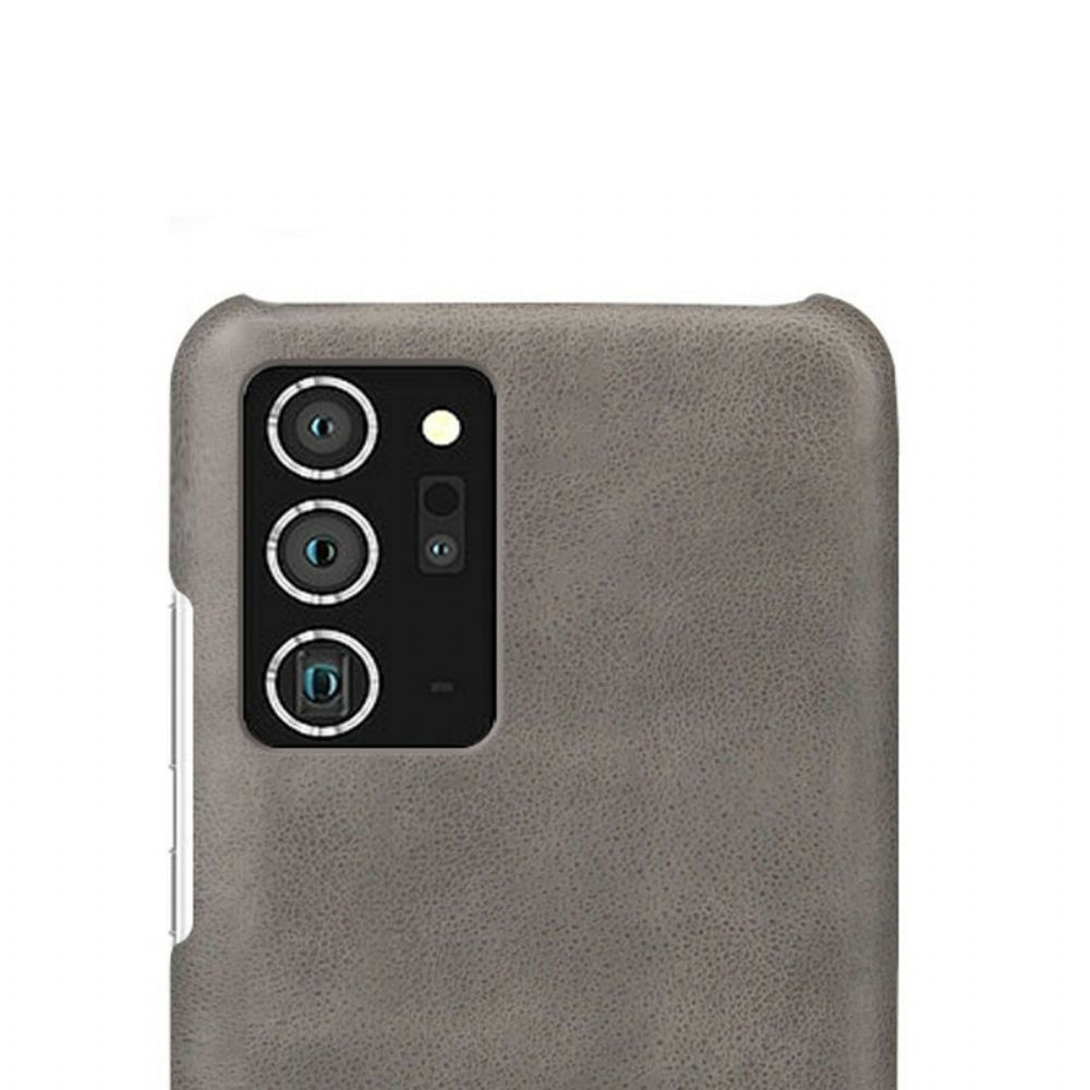 Hoesje voor Samsung Galaxy Note 20 Ksq Leereffect