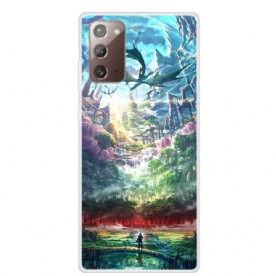 Hoesje voor Samsung Galaxy Note 20 Natuurparadijs