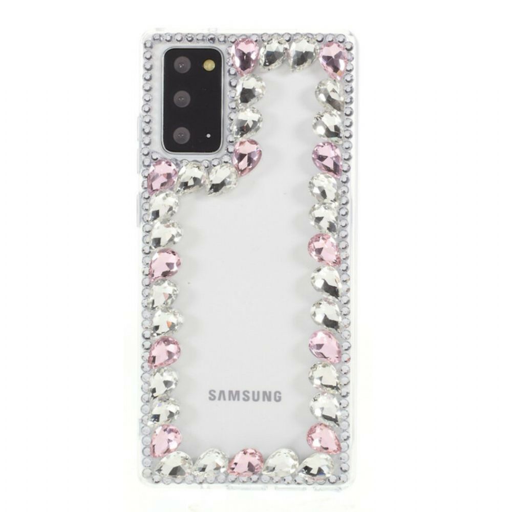 Hoesje voor Samsung Galaxy Note 20 Strass Overzicht