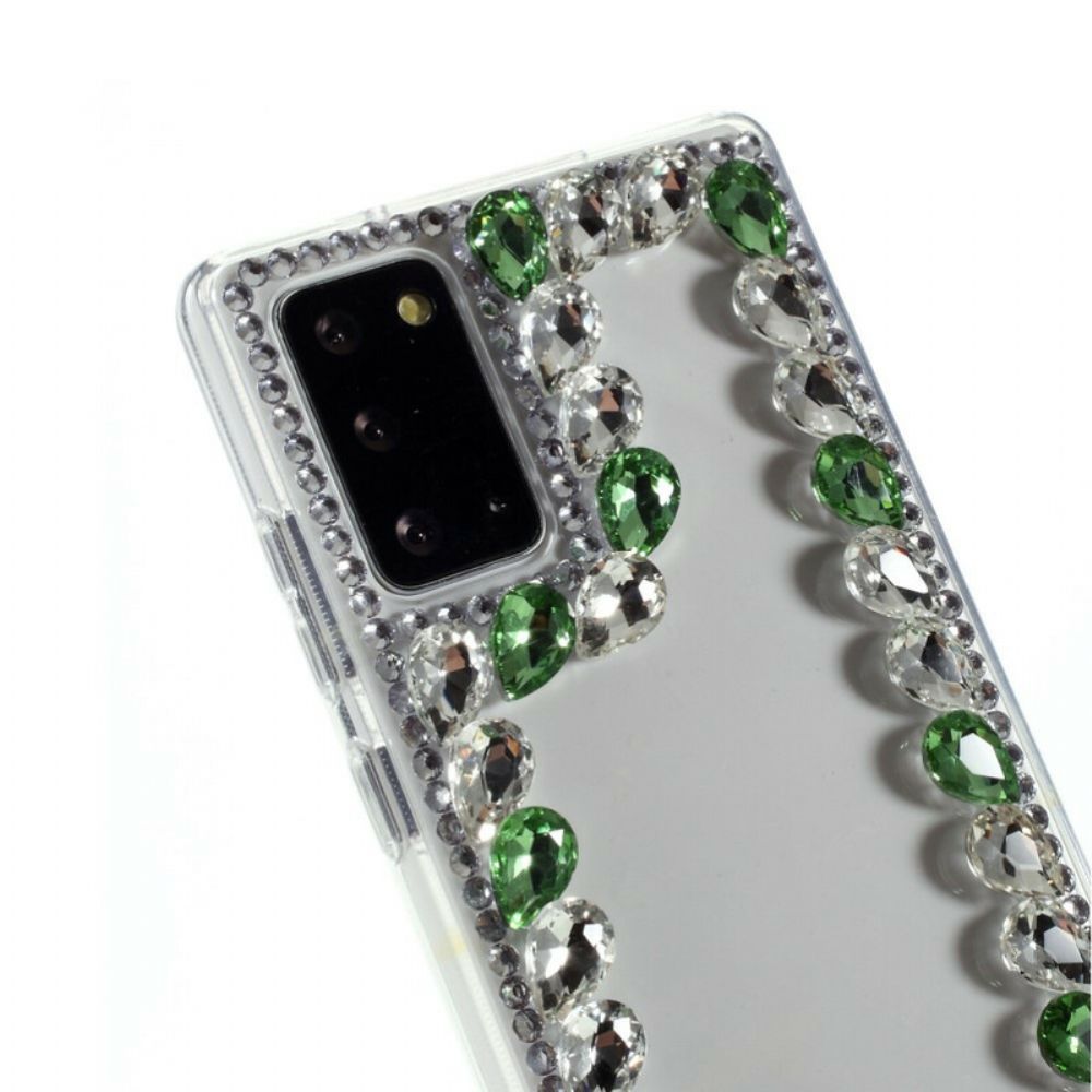 Hoesje voor Samsung Galaxy Note 20 Strass Overzicht