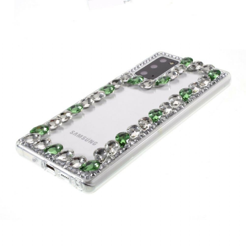 Hoesje voor Samsung Galaxy Note 20 Strass Overzicht