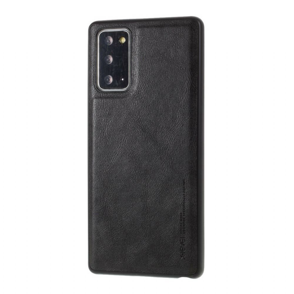 Hoesje voor Samsung Galaxy Note 20 X-level Vintage Leereffect