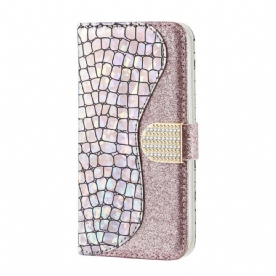 Leren Hoesje voor Samsung Galaxy Note 20 Kroondiamanten