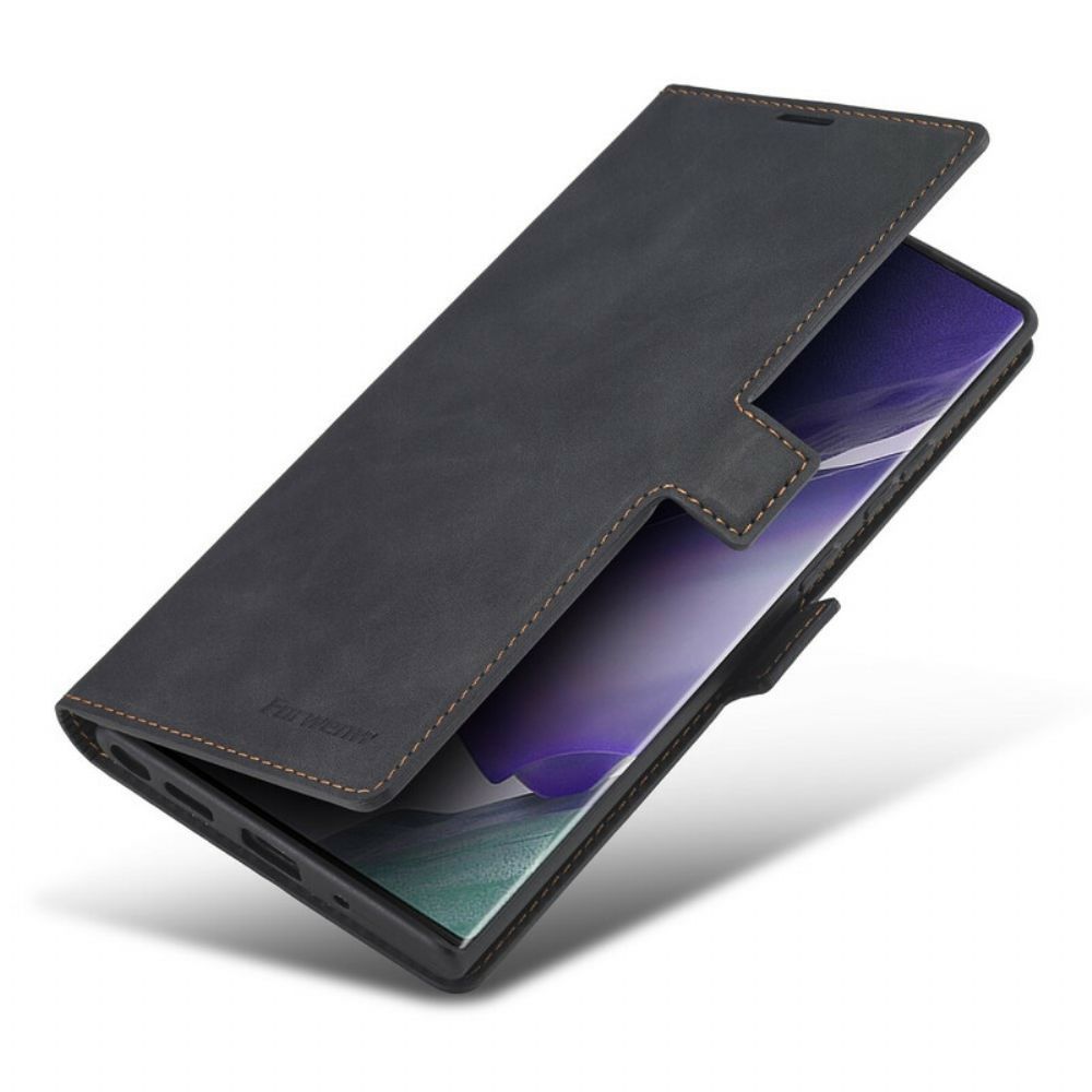 Leren Hoesje voor Samsung Galaxy Note 20 Lederen Effect Forwenw