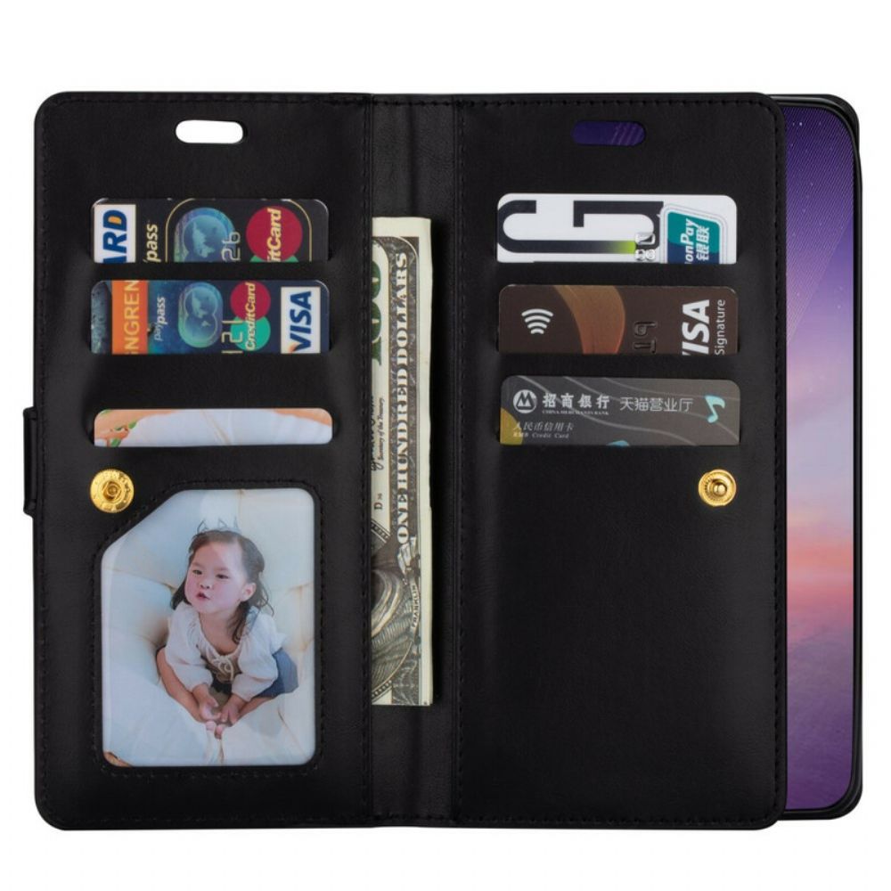 Leren Hoesje voor Samsung Galaxy Note 20 Portemonnee Met Lanyard