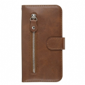 Flip Case voor iPhone X / XS Vintage Portemonnee