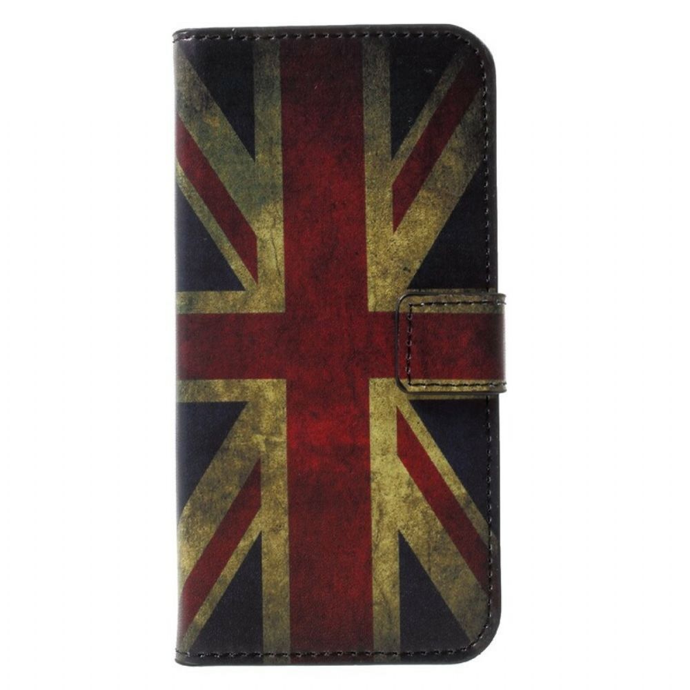 Folio-hoesje voor iPhone X / XS Engeland Vlag