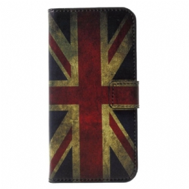 Folio-hoesje voor iPhone X / XS Engeland Vlag