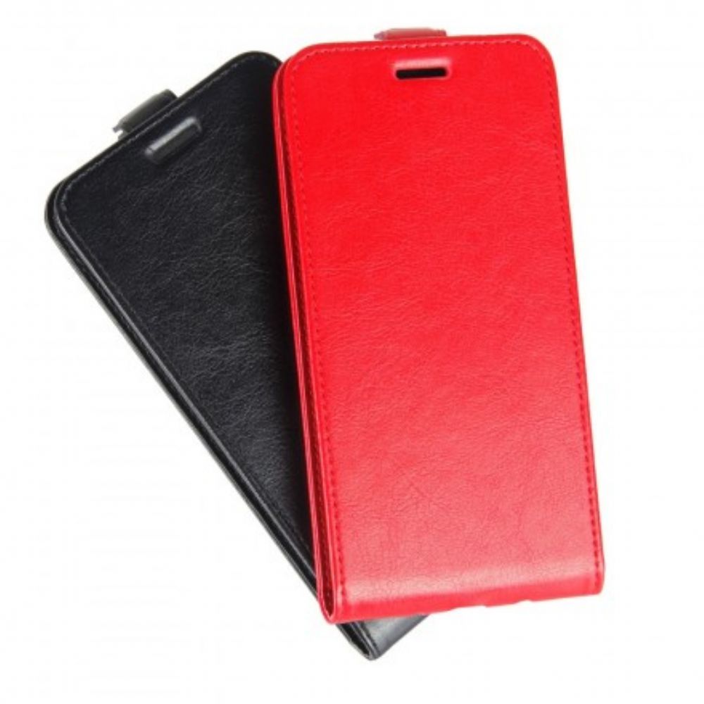 Folio-hoesje voor iPhone X / XS Flip Case Retro Vouwen