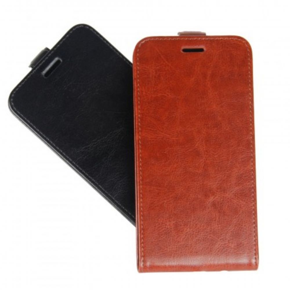 Folio-hoesje voor iPhone X / XS Flip Case Retro Vouwen