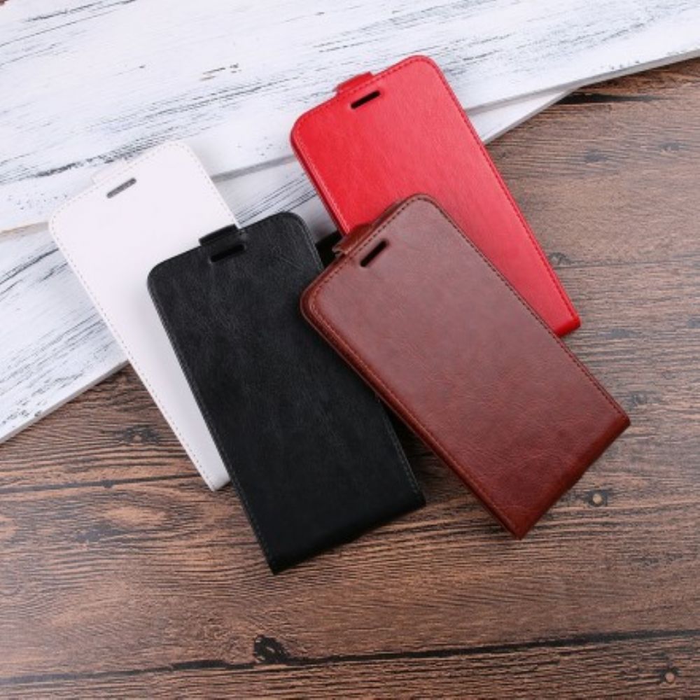 Folio-hoesje voor iPhone X / XS Flip Case Retro Vouwen