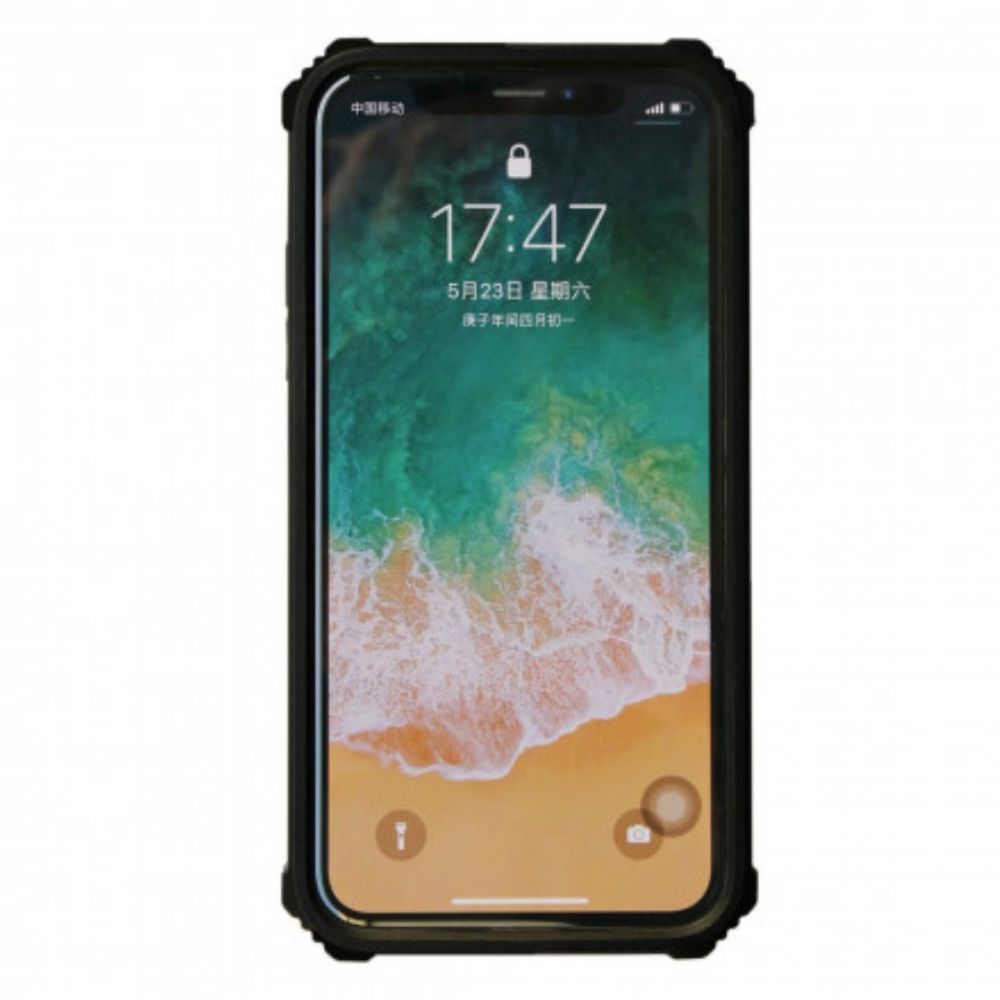 Hoesje voor iPhone X / XS Afneembaar Met Verwijderbare Steun