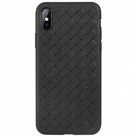 Hoesje voor iPhone X / XS Gevlochten