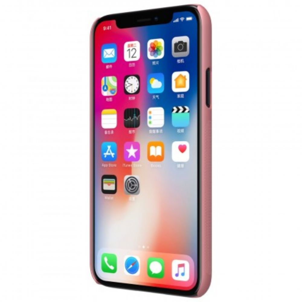 Hoesje voor iPhone X / XS Harde Vorst Nillkin