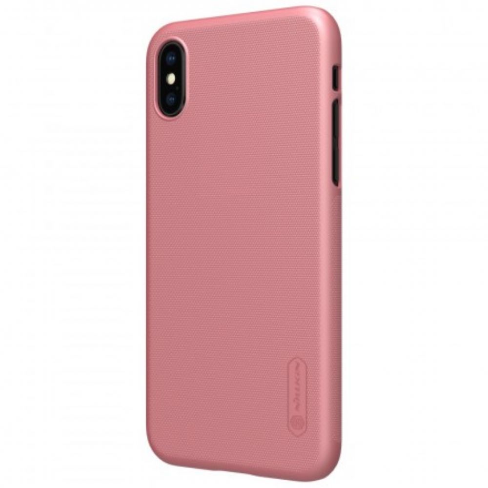 Hoesje voor iPhone X / XS Harde Vorst Nillkin