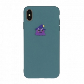 Hoesje voor iPhone X / XS Silicone Logo Dierenpret