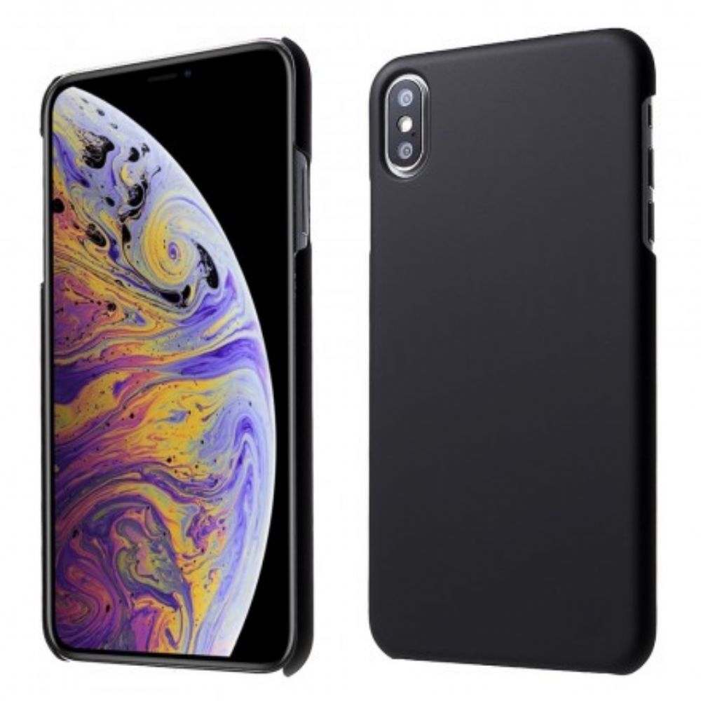 Hoesje voor iPhone X / XS Stijve Siliconen