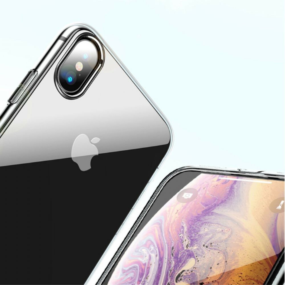 Hoesje voor iPhone X / XS X-niveau Transparant