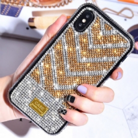 Telefoonhoesje voor iPhone X / XS Diamanten