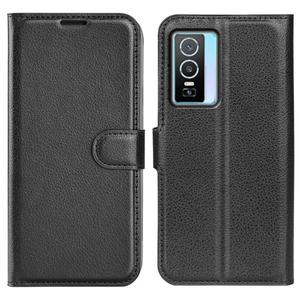 Flip Case voor Vivo Y76 5G Klassiek