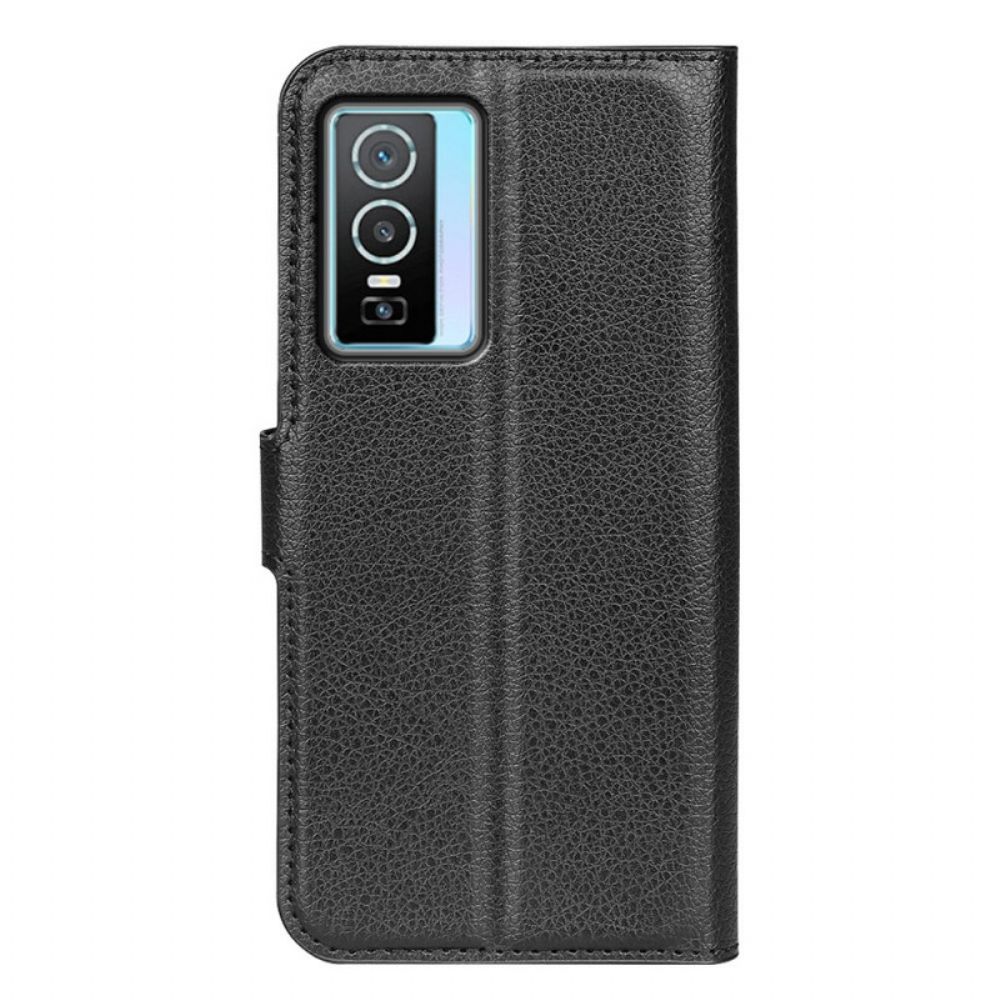 Flip Case voor Vivo Y76 5G Klassiek