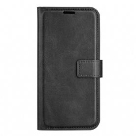 Folio-hoesje voor Vivo Y76 5G Extreem Slank Leereffect