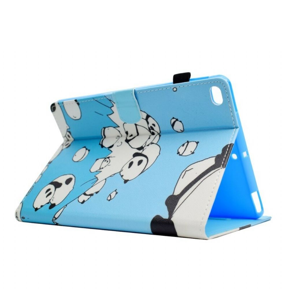 Folio-hoesje voor iPad Air 2 Panda's Op De Berg