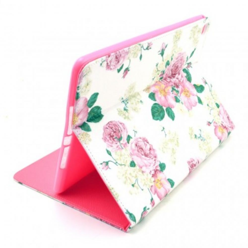 Leren Hoesje voor iPad Air 2 Vrijheidsbloemen