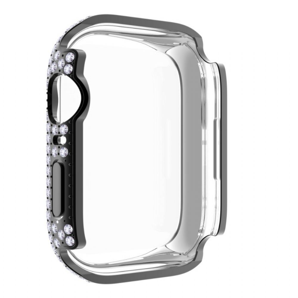 Apple Watch Series 7 41 Mm Antikras Diamanten Kast