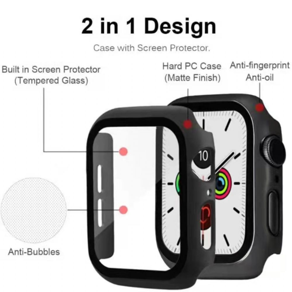 Apple Watch Series 7 41 Mm Beschermende Glazen Kast