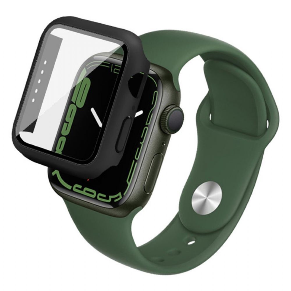 Apple Watch Series 7 41 Mm Imak Behuizing Van Gehard Glas