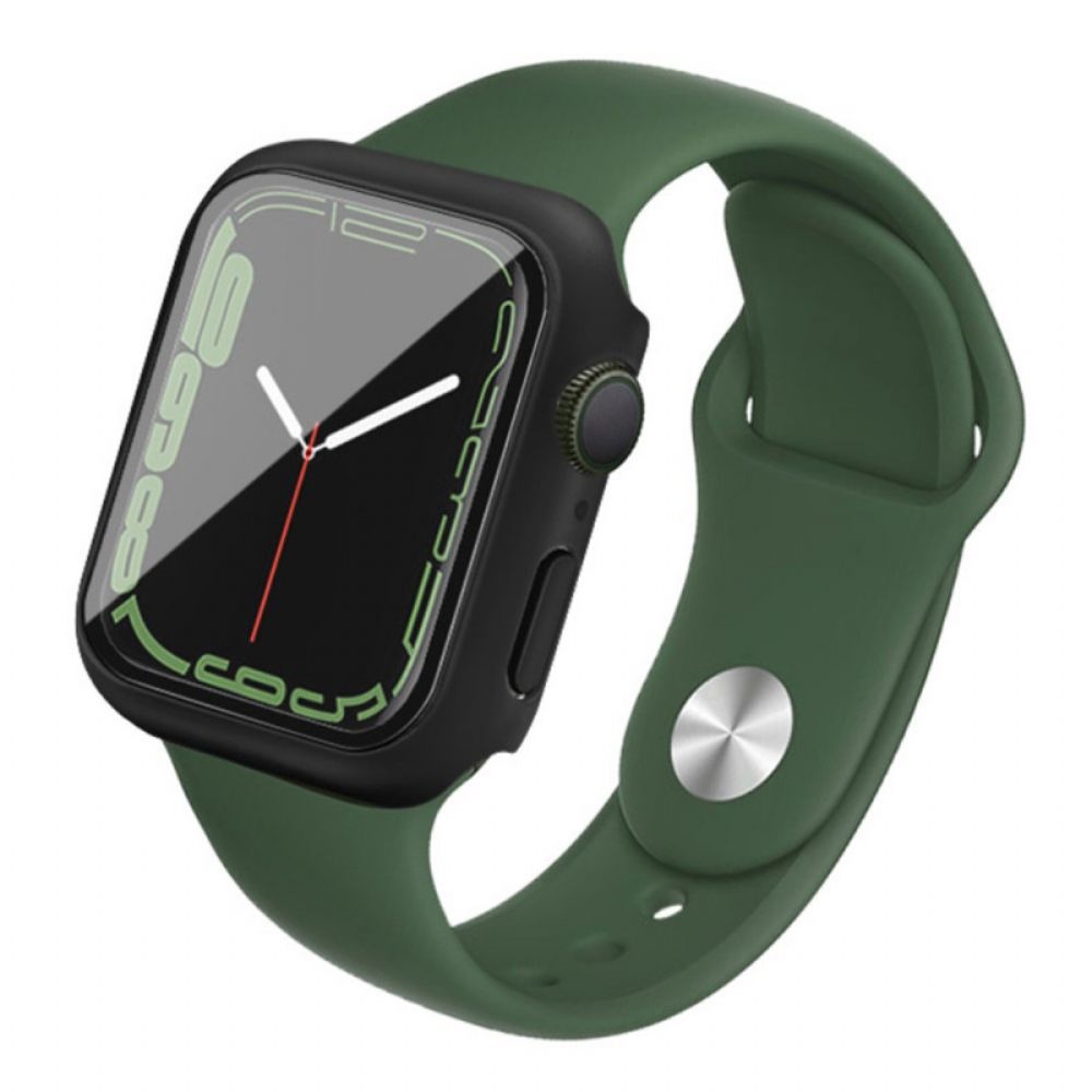 Apple Watch Series 7 41 Mm Imak Behuizing Van Gehard Glas