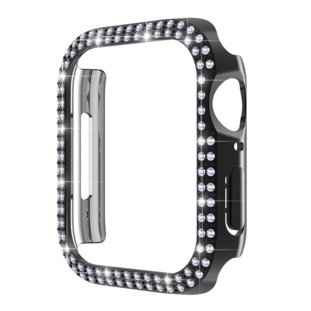 Apple Watch Series 7 41 Mm Kast Met Strass Afwerking