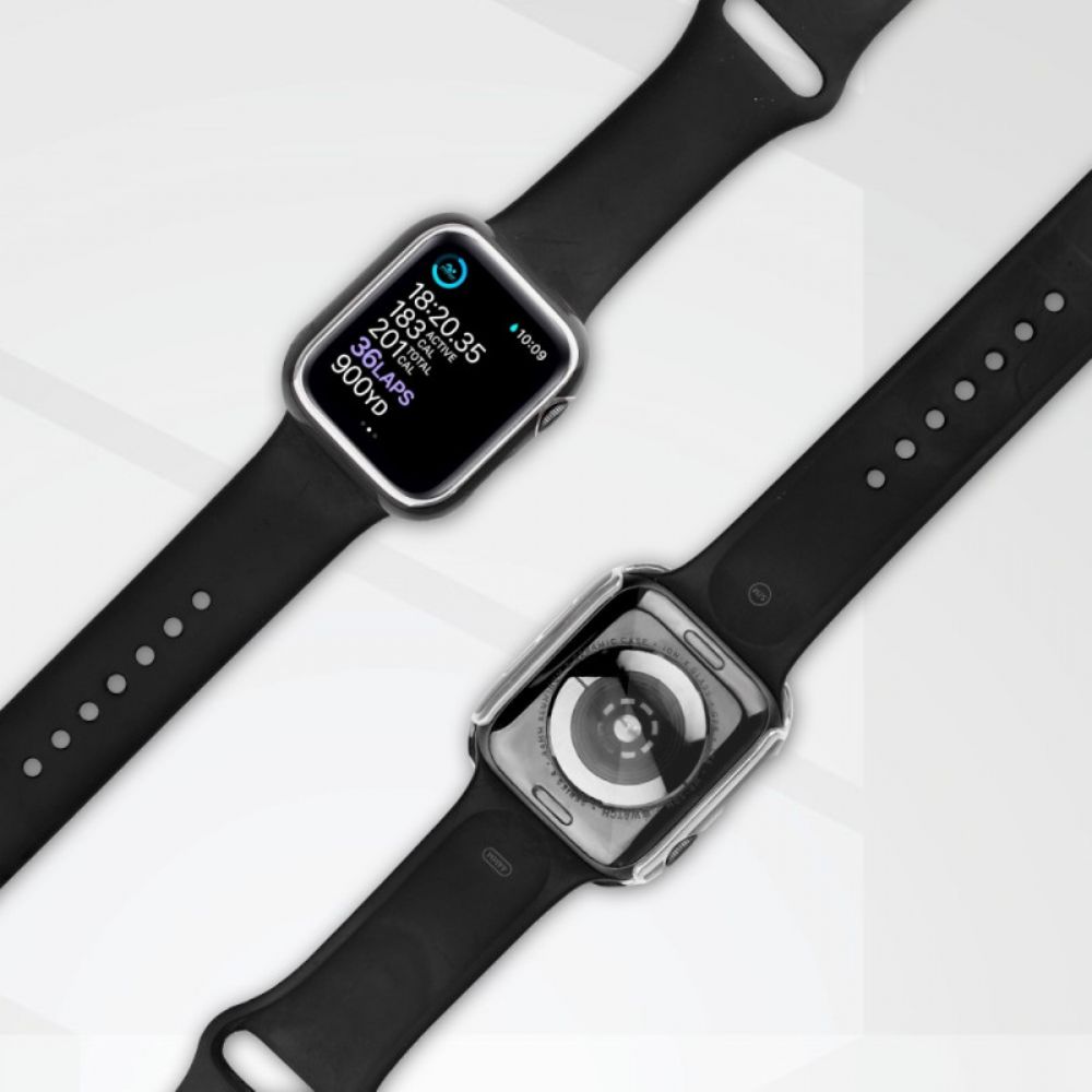 Apple Watch Series 7 41 Mm Tweekleurige Gegalvaniseerde Kast