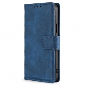 Flip Case voor Vivo Y22s Krokodil