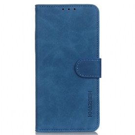 Leren Hoesje voor Vivo Y22s Khazneh Ledereffect