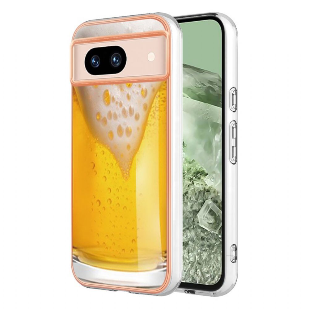 Cover Hoesje Google Pixel 8a Telefoonhoesje Bier