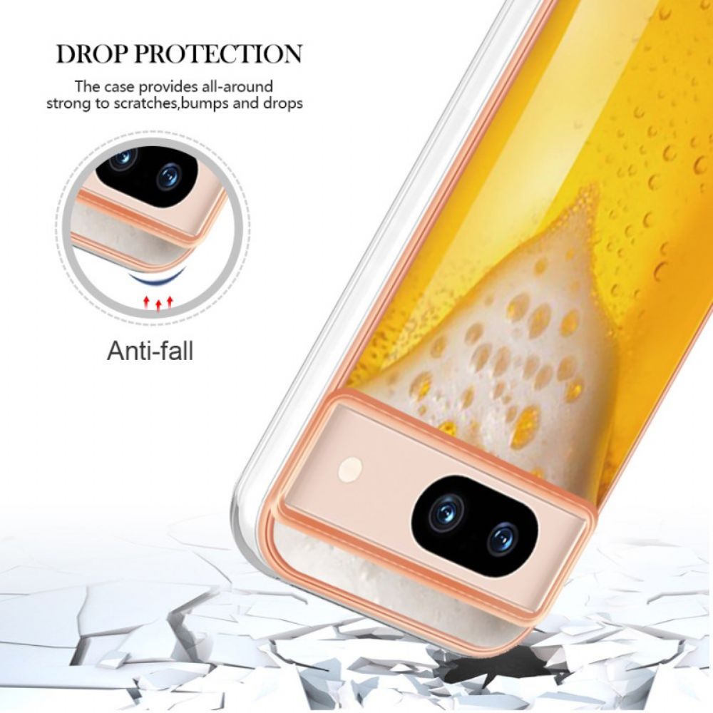 Cover Hoesje Google Pixel 8a Telefoonhoesje Bier