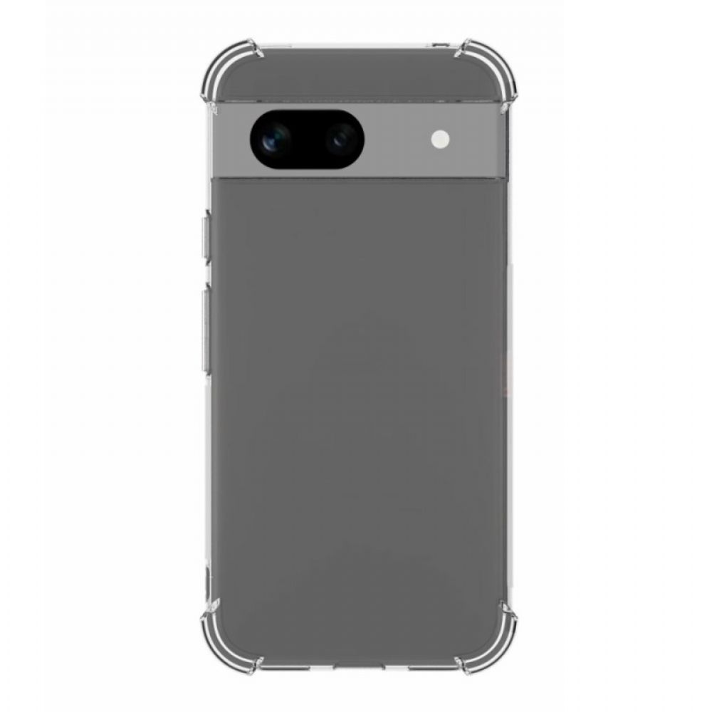 Cover Hoesje Google Pixel 8a Telefoonhoesje Transparant Met Versterkte Hoeken