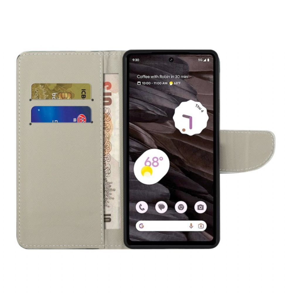 Folio-hoesje Google Pixel 8a Uilenstam