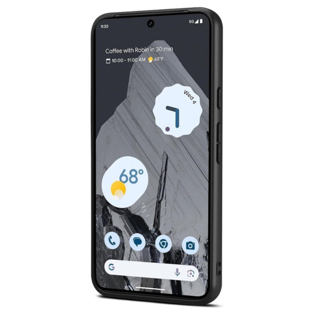 Hoesje Google Pixel 8a Geïntegreerde Kaarthouderondersteuning Bescherming Hoesje