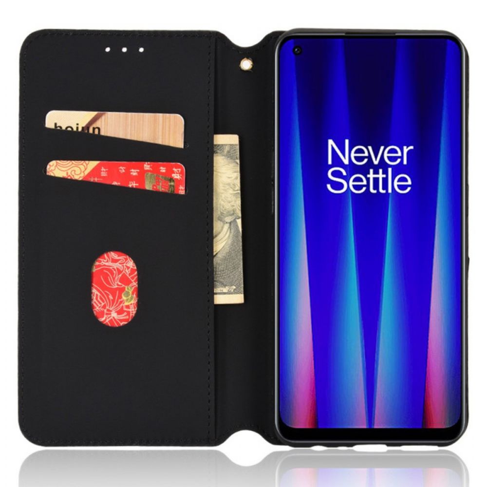 Bescherming Hoesje voor OnePlus Nord CE 2 5G Folio-hoesje Schaakbord