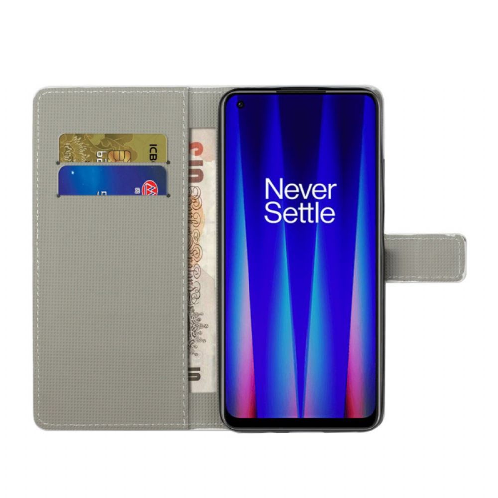 Flip Case voor OnePlus Nord CE 2 5G Amerikaanse Vlag